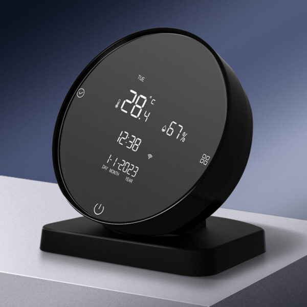 WiFi Tuya Smart Temperature Humidity Sensor Work with Alexa Google Home IR Remote Control Hygrometer Thermometer - Image 6