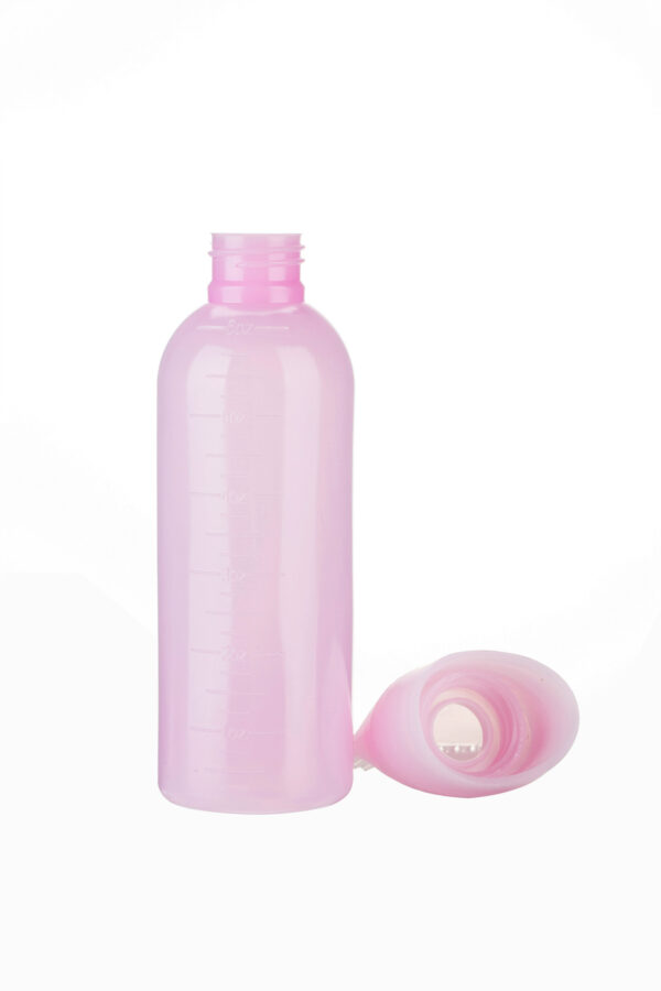120ml Multicolor Plastic Hair Dye Refillable Bottle Applicator Comb Dispensing Salon Hair Coloring Hairdressing Styling Tool - Image 2