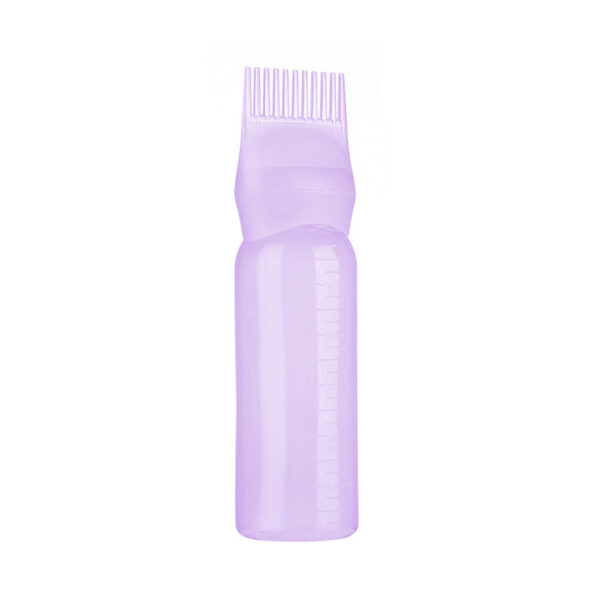 120ml Multicolor Plastic Hair Dye Refillable Bottle Applicator Comb Dispensing Salon Hair Coloring Hairdressing Styling Tool - Image 5
