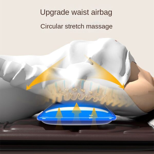 Electric Massage Mattress Vibrating Heating Infrared Massager Kneading Mat For Neck Back Foot Full Body Pain Relief Relaxation - Image 4