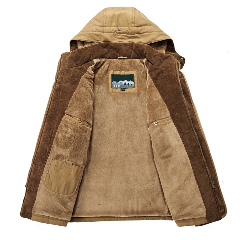 New 2021 Men's Casual Jacket Fashion Winter Parkas Male Fur Trench Thick Overcoat Heated Jackets Cotton Warm Coats Long-sleeved New 2021 Men's Casual Jacket Fashion Winter Parkas Male Fur Trench Thick Overcoat Heated Jackets Cotton Warm Coats Long-sleeved