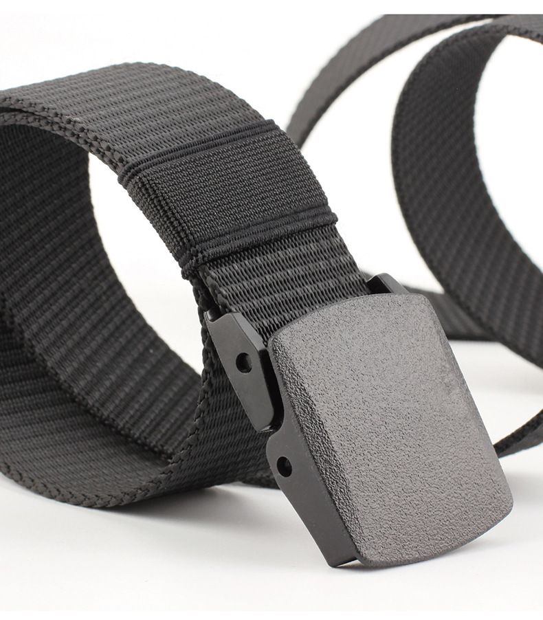 125cm Men Military Nylon Belt Adjustable Automatic Buckle Waist Canvas Belts High Quality Strap