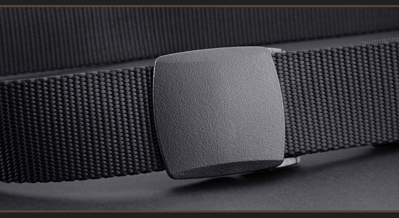 Automatic Buckle Nylon Male Army Tactical Belt Mens Military Waist Canvas Belts High Quality Strap