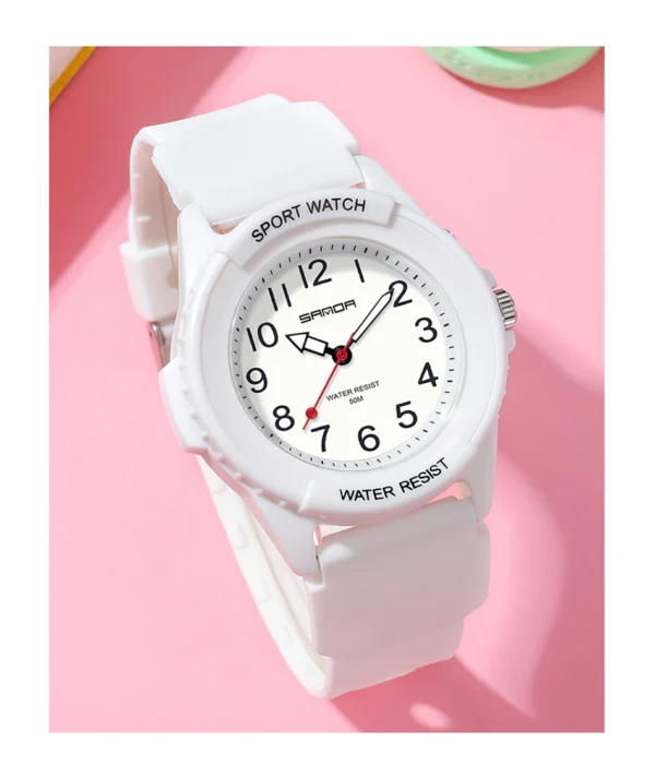 Fashion Light Blue Women Watches Quartz Ladies Watch Waterproof 50M Luminous Display Casual Girls Watch for Woman montre femme