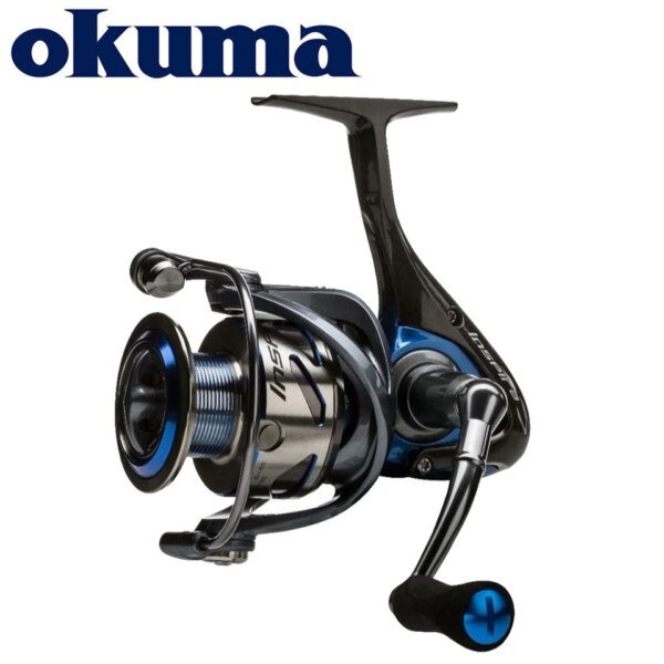 OKUMA Inspira Spinning Fishing Reel Carbon Frame Lightweight Red/Blue/White 5.0:1 8+1BB 5.9-7.9KG Power Freshwater Reels