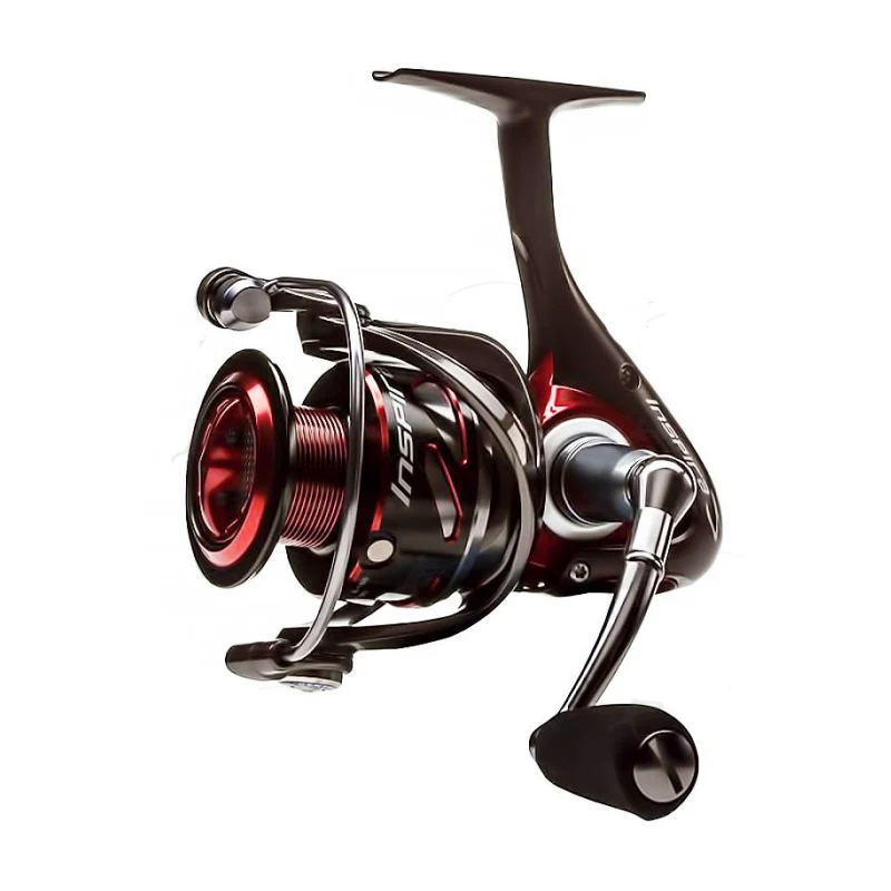 OKUMA Inspira Spinning Fishing Reel Carbon Frame Lightweight Red/Blue/White 5.0:1 8+1BB 5.9-7.9KG Power Freshwater Reels - Image 2