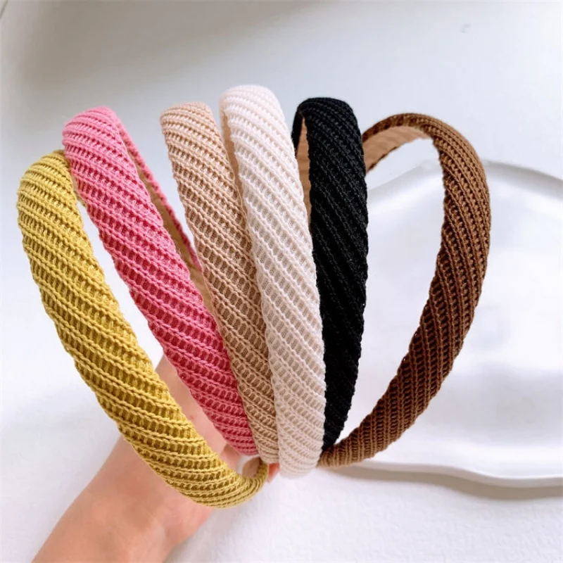 1 autumn and winter knitted wool headband net red new face wash headband small simple white hair card headwear female 1 autumn and winter knitted wool headband net red new face wash headband small simple white hair card headwear female