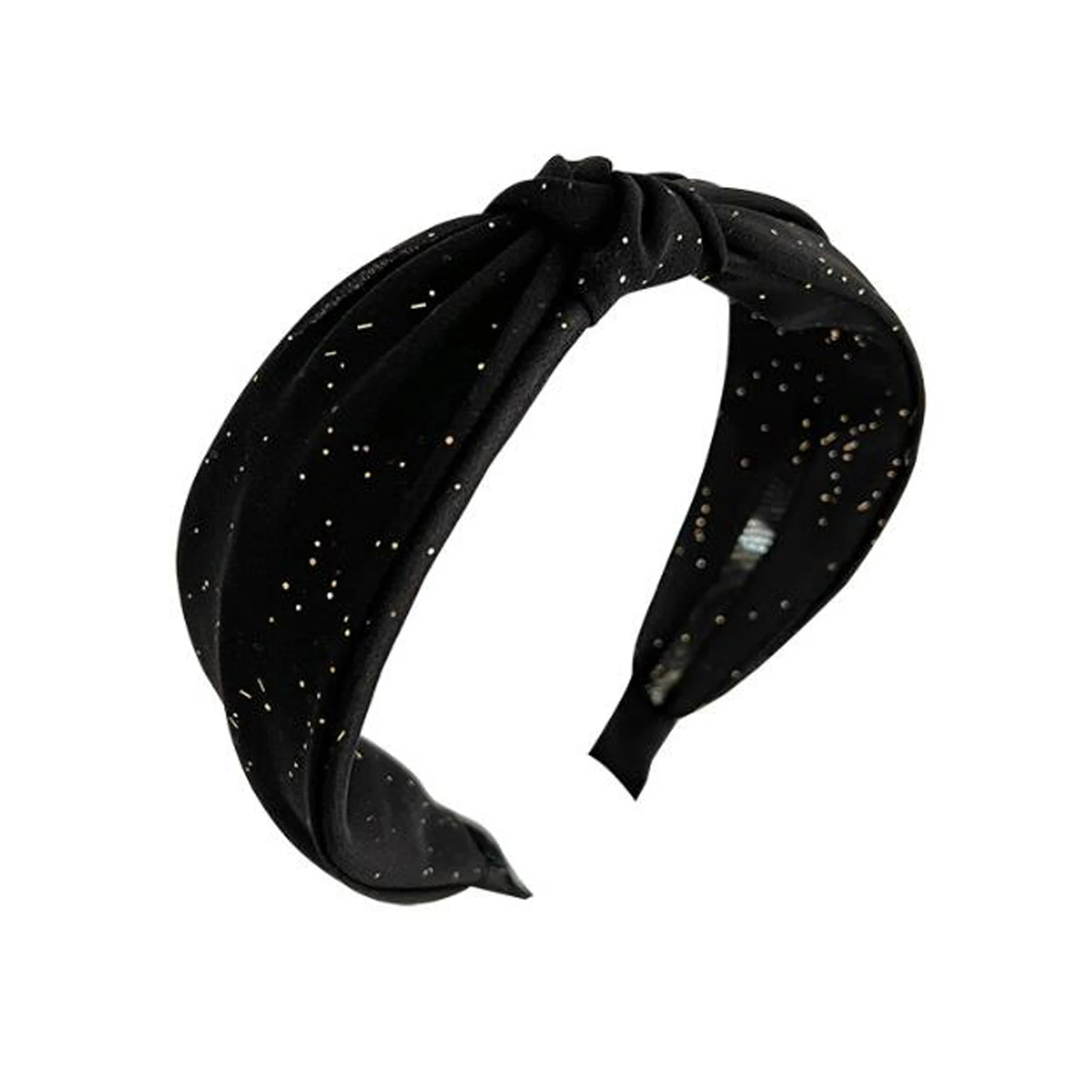 PROLY New Fashion Hairband For Women Fresh White Black Headband Cross Knot Turban Autumn Headwear Hair Accessories