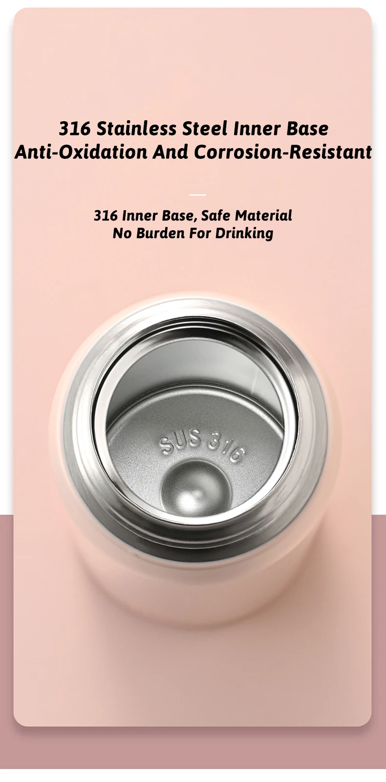 500ML Thermos Bottle Vacuum Flasks Tumbler 316 Stainless Steel Thermal Water Bottle Keep Hot And Cold Insulated Cup Drinkware 500ML Thermos Bottle Vacuum Flasks Tumbler 316 Stainless Steel Thermal Water Bottle Keep Hot And Cold Insulated Cup Drinkware