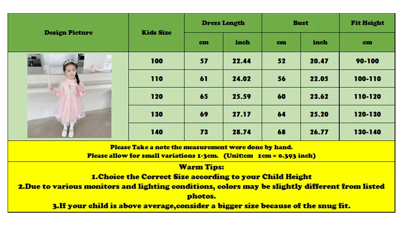 Spring Autumn Frozen Elsa Children's Party Dresses Birthday Dress For Girls Kids' Dresses Vestido Princesa Niña Para Cumpleaños