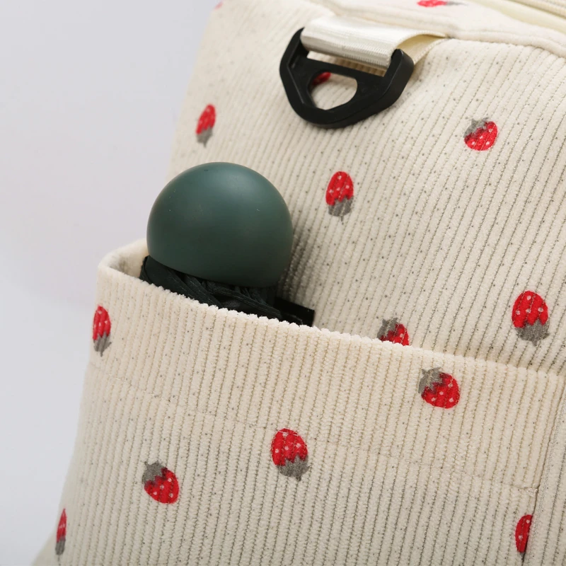 Corduroy Travel Tote Bag Large Capacity Carry On Travel Bag With Shoe Compartment Sports Fitness Bags For Women Duffle Bags