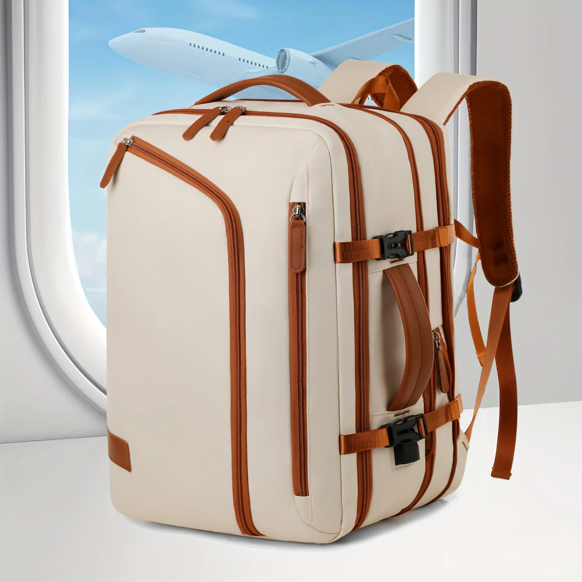 Backpack Unisex New Simple Business Computer Backpack Outdoor Large Capacity Travel Bag Student School Bag Boys