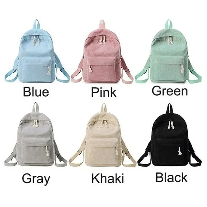 Minimalist Trendy Striped Backpack Large Capacity Casual Korean Edition Student Backpack Travel Bag Four Seasons Edition