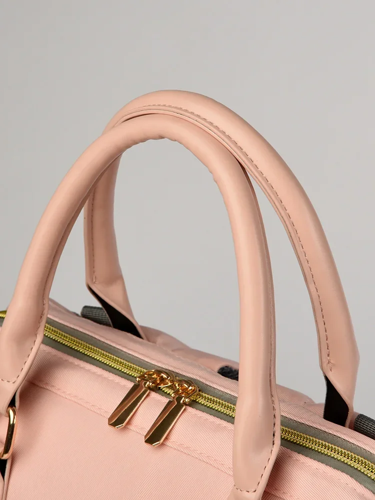 Women's Fashion Backpack Oxford Fabric Handbag Mommy Bag for Babies Travel Back Pack Multifunctional Waterproof Shoulder Bag