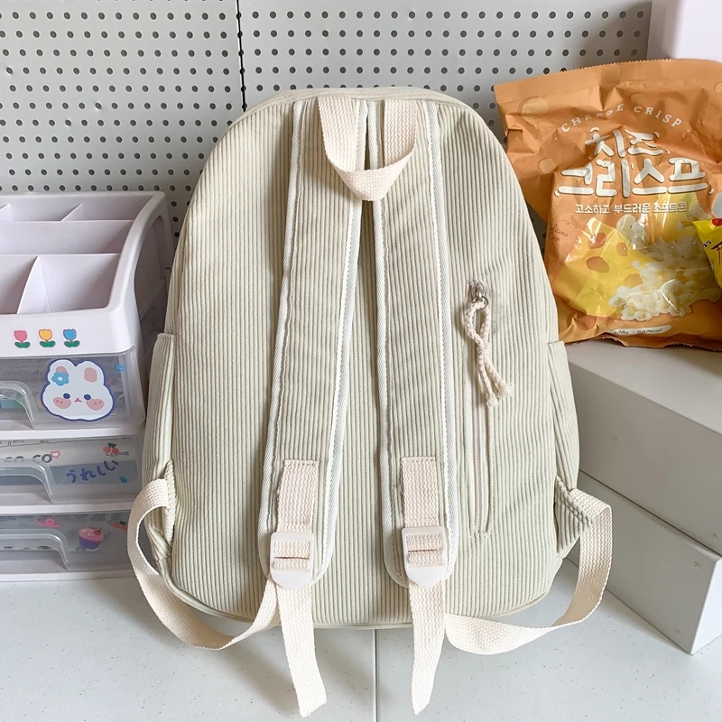 Cartoon Duck Kids Backpack Bag for Girls Boys Canvas Primary Student Children School Bags Portable Children Travel Bag