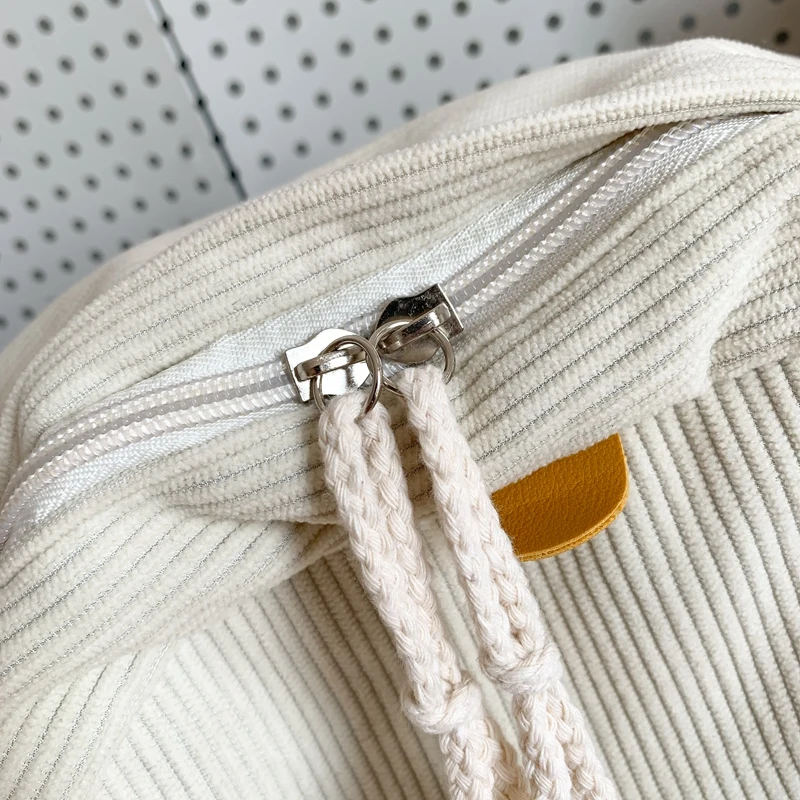 Cartoon Duck Kids Backpack Bag for Girls Boys Canvas Primary Student Children School Bags Portable Children Travel Bag