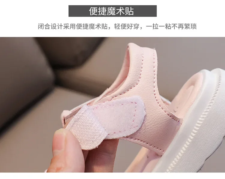 Kid Shoe Girl Soft Soles Casual Shoe Fashionable Princess Shoes New Water Diamond Beach Shoes Bow Shaped Girl Sandals Sandálias