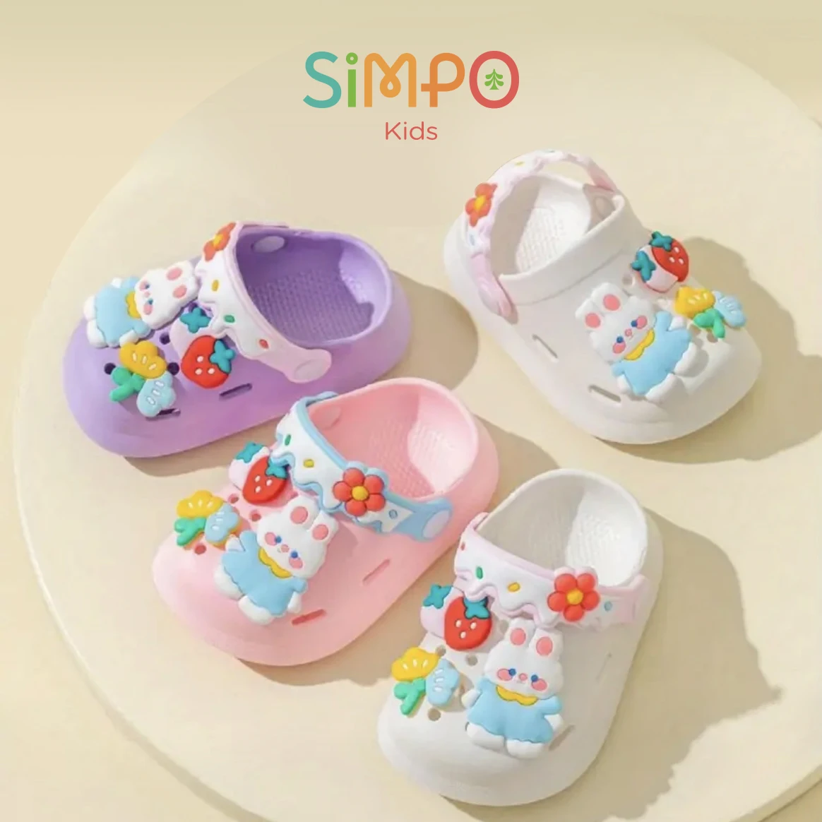 Girls Sandals Trendy Cute Cartoon Soft Sole Clogs For Baby Breathable Non-slip Clogs For Indoor Outdoor Beach Garden Shoes - Image 2