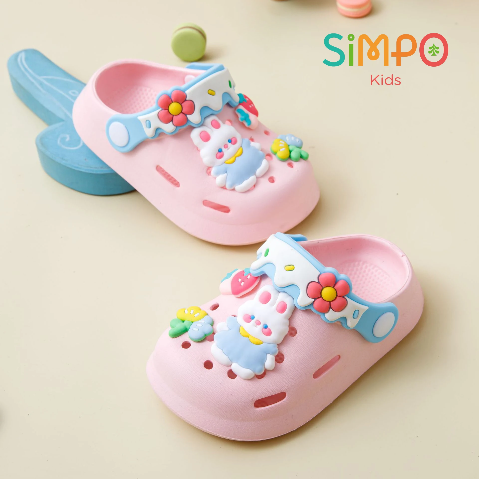 Girls Sandals Trendy Cute Cartoon Soft Sole Clogs For Baby Breathable Non-slip Clogs For Indoor Outdoor Beach Garden Shoes - Image 4