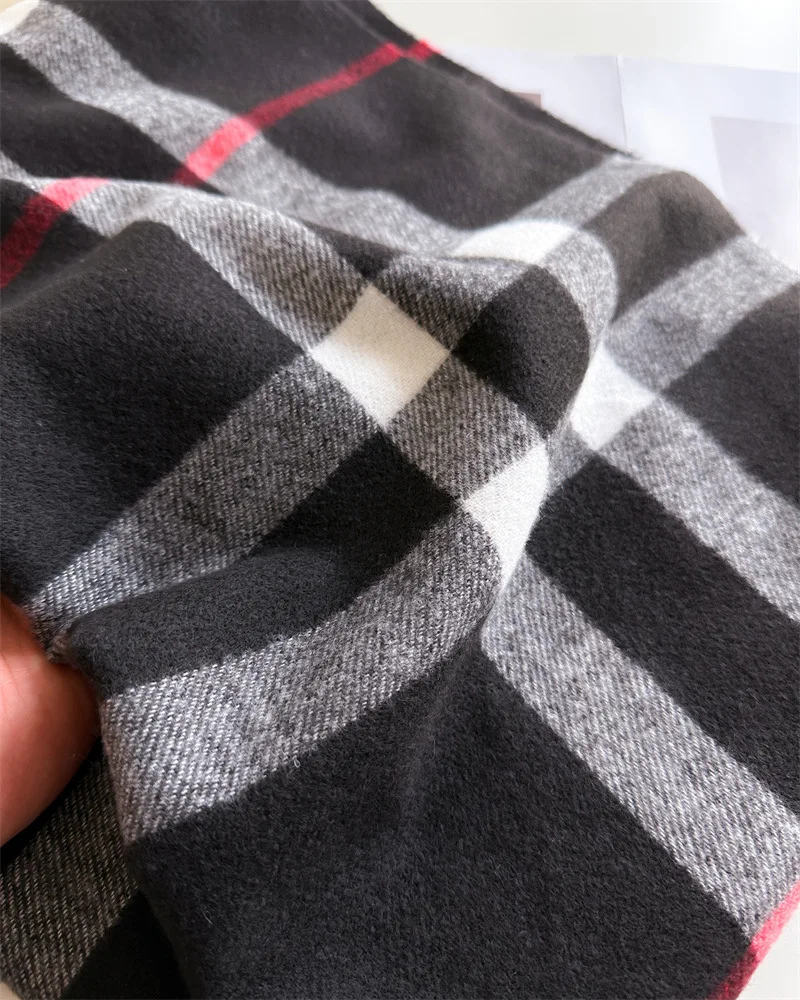 New Women Men Winter Plaid Cashmere Like Blanket Scarf Design Thick Warm Pashmina Shawl Wraps With Tassel Poncho Stoles Echarpe New Women Men Winter Plaid Cashmere Like Blanket Scarf Design Thick Warm Pashmina Shawl Wraps With Tassel Poncho Stoles Echarpe