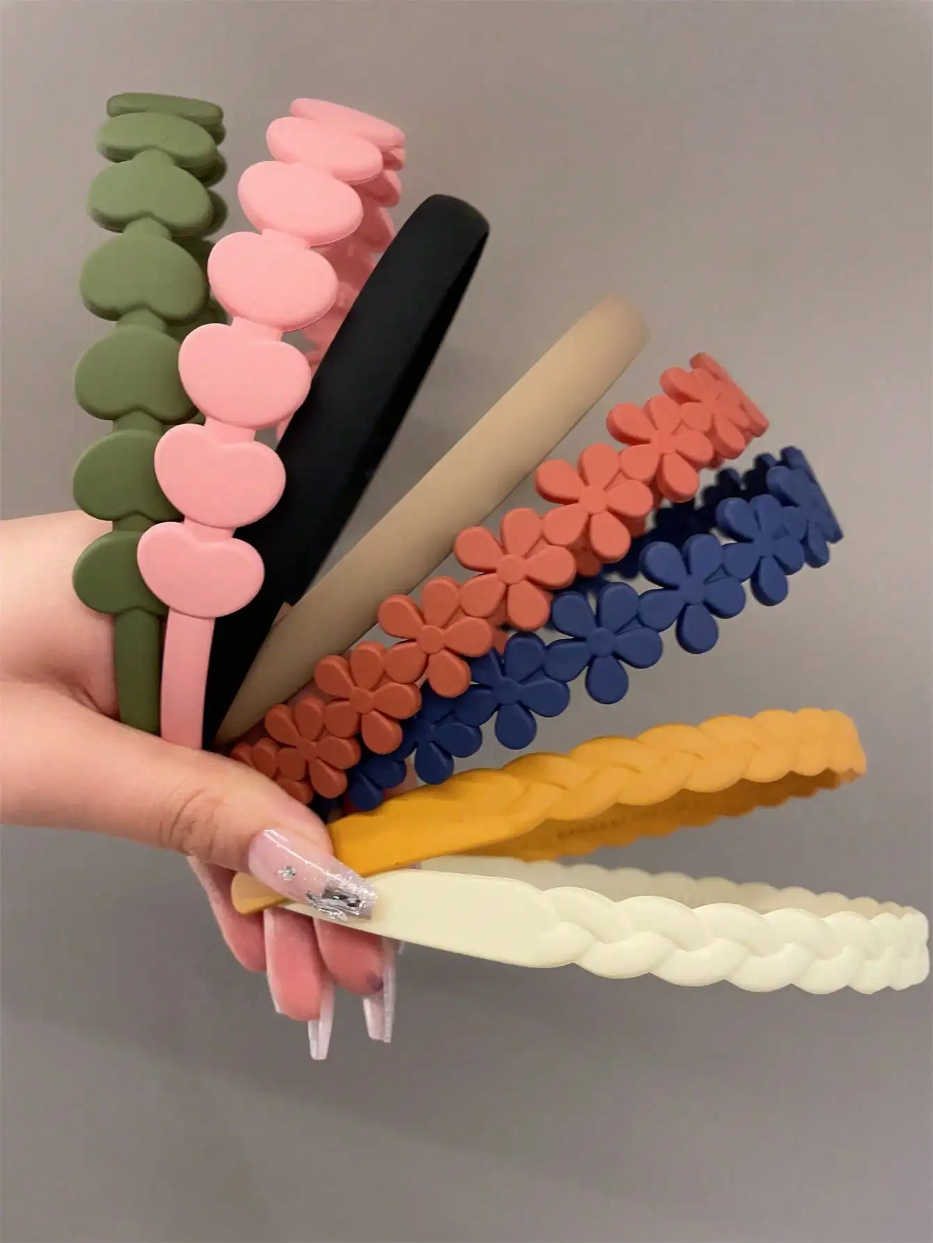 8 pieces women's headband Wavy band teeth Headband clip Women's hair clip pressure hair buckle usually daily use 8 pieces women's headband Wavy band teeth Headband clip Women's hair clip pressure hair buckle usually daily use