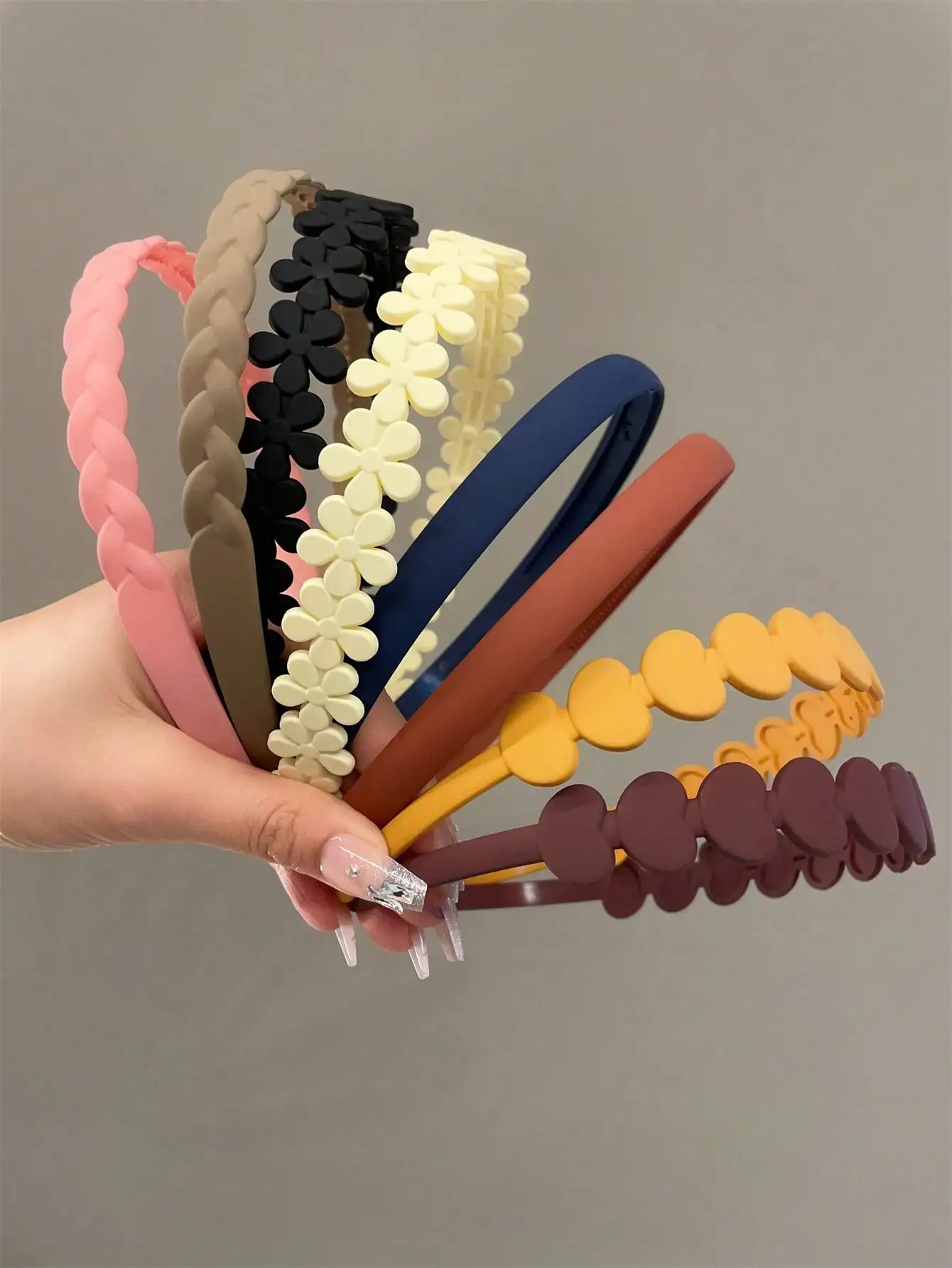 8 pieces women's headband Wavy band teeth Headband clip Women's hair clip pressure hair buckle usually daily use 8 pieces women's headband Wavy band teeth Headband clip Women's hair clip pressure hair buckle usually daily use
