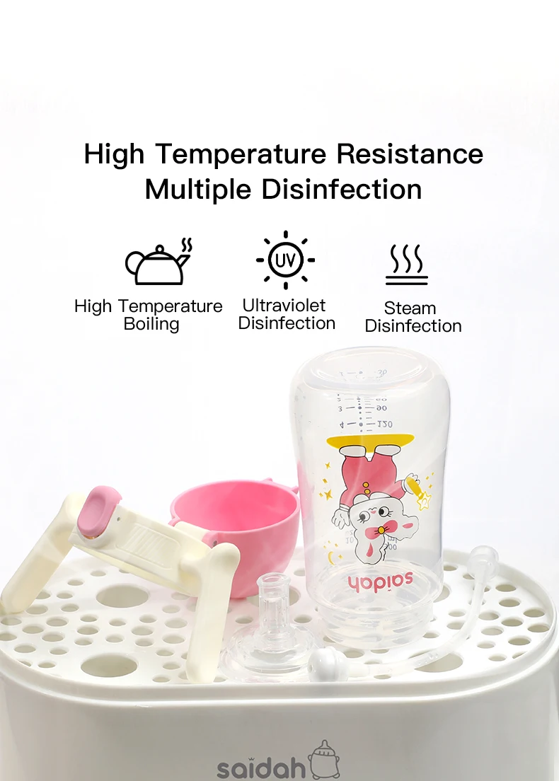 10oz Clamshell Baby Feeding Bottle Silicone Straw Spill-Proof Leak-Resistant Toddler Training Drinking Water Sippy Cup