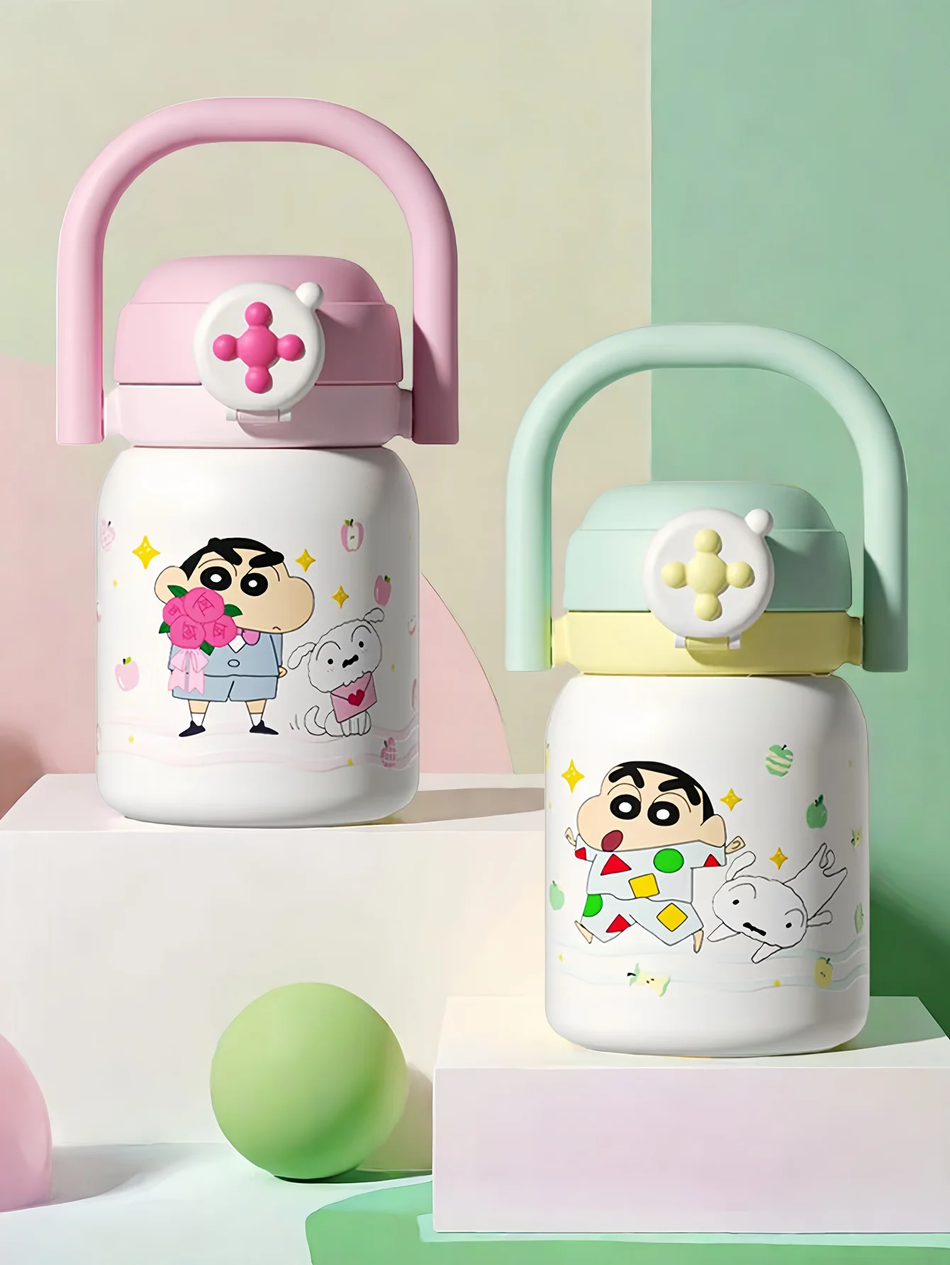Crayon Shin-Chan Insulated Cup, Baby-Grade 316L Stainless Steel, Insulated Hot and Cold Water Bottle, Direct Drinking Straw Cup, Dual-Use Children's School Water Bottle, High-Value New Model Crayon Shin-Chan Insulated Cup, Baby-Grade 316L Stainless Steel, Insulated Hot and Cold Water Bottle, Direct Drinking Straw Cup, Dual-Use Children's School Water Bottle, High-Value New Model