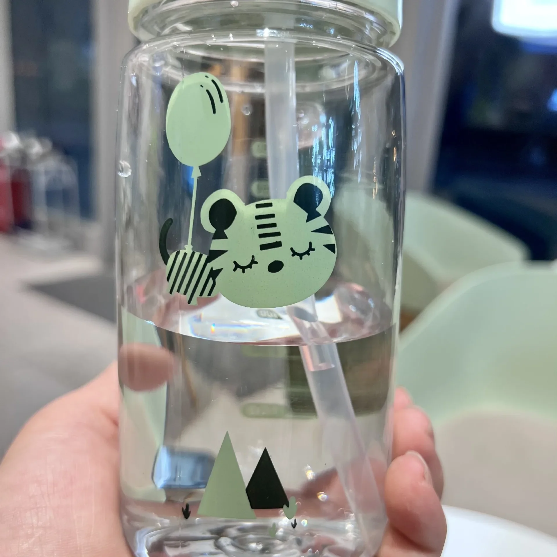 550ml Kids Sippy Cup Water Bottles Creative Cartoon Feeding with Straws and Lids Spill Proof Portable Toddlers Beverage Cups