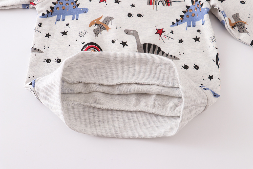 Autumn Boys Sweatshirt Kids Fashion Cartoon Round Neck Top Infant Casual T-shirt 2-7T Spring Europe and America Girls Clothes