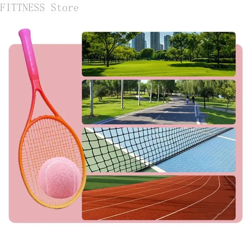 2/6pack High Tennis Practice Ball Eye Catching Pink Tennis Balls