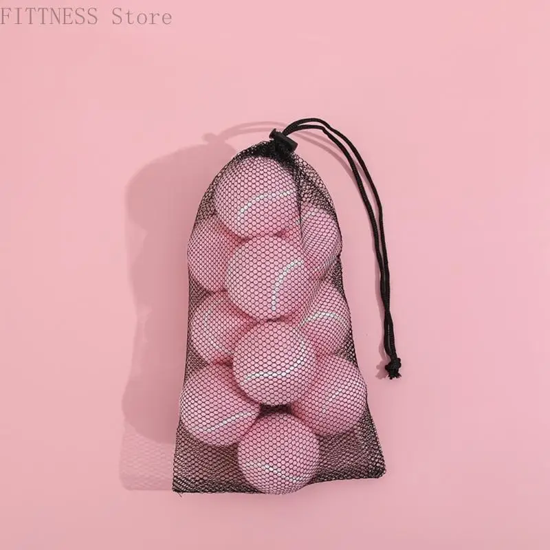 2/6pack High Tennis Practice Ball Eye Catching Pink Tennis Balls