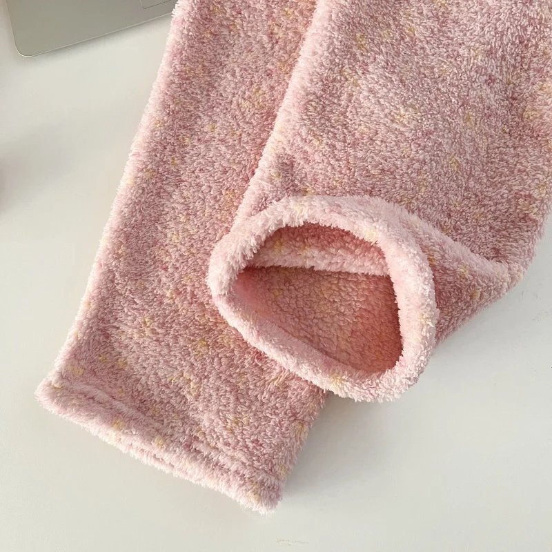 Thickened Warm Women‘s Sleepwear Cartoon HelloKitty Women's Pajamas Set Winter New Cute Fashion Two Sets Nightwear Loungewear Thickened Warm Women‘s Sleepwear Cartoon HelloKitty Women's Pajamas Set Winter New Cute Fashion Two Sets Nightwear Loungewear