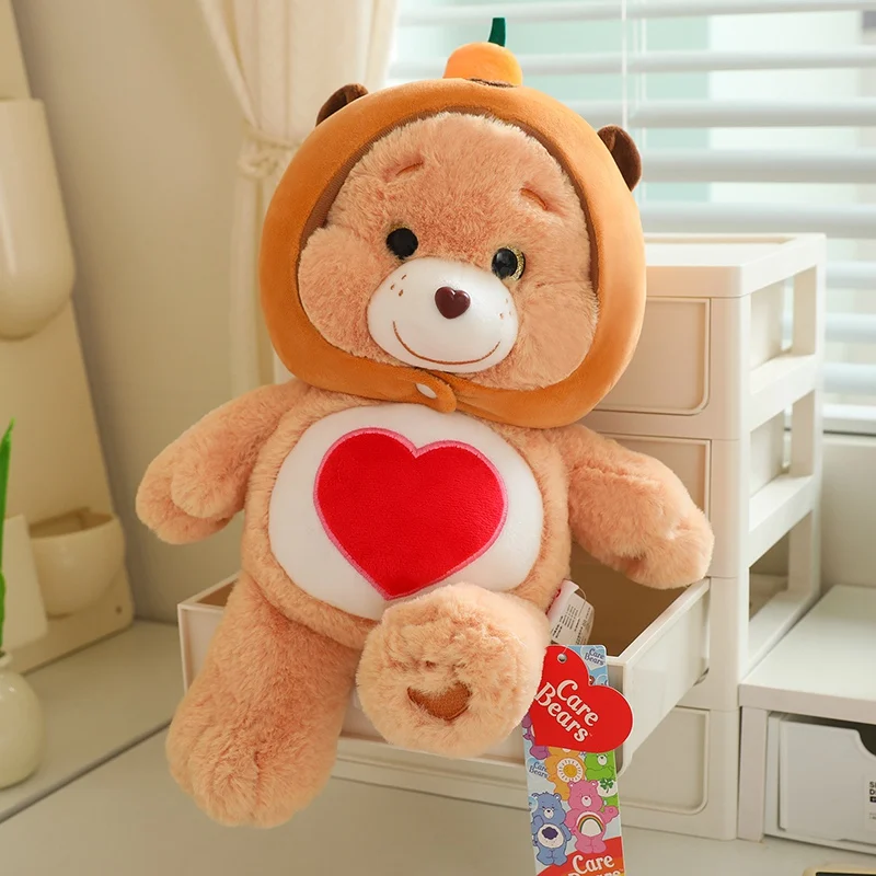 Care Bears Cross Dressing Series Plush Teddy Bear Cos Animal Stuffed Doll Lovely Toys Hobbies Kawaii Room Decor Kid's Xmas Gifts