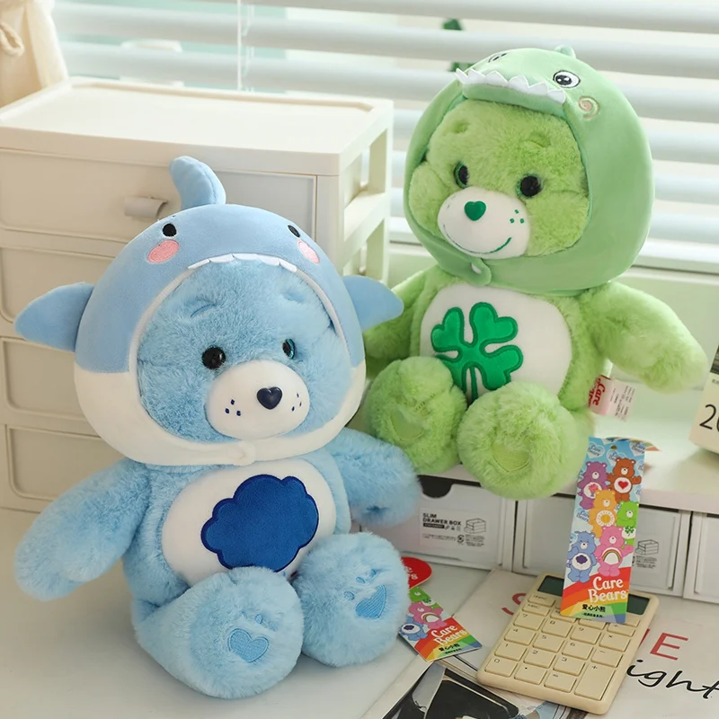 Care Bears Cross Dressing Series Plush Teddy Bear Cos Animal Stuffed Doll Lovely Toys Hobbies Kawaii Room Decor Kid's Xmas Gifts