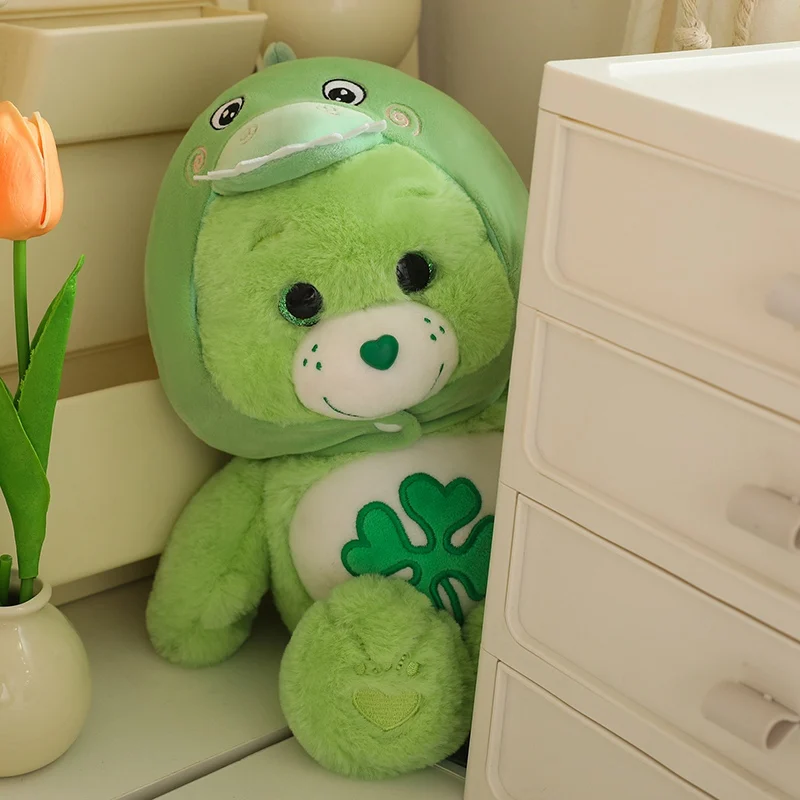 Care Bears Cross Dressing Series Plush Teddy Bear Cos Animal Stuffed Doll Lovely Toys Hobbies Kawaii Room Decor Kid's Xmas Gifts
