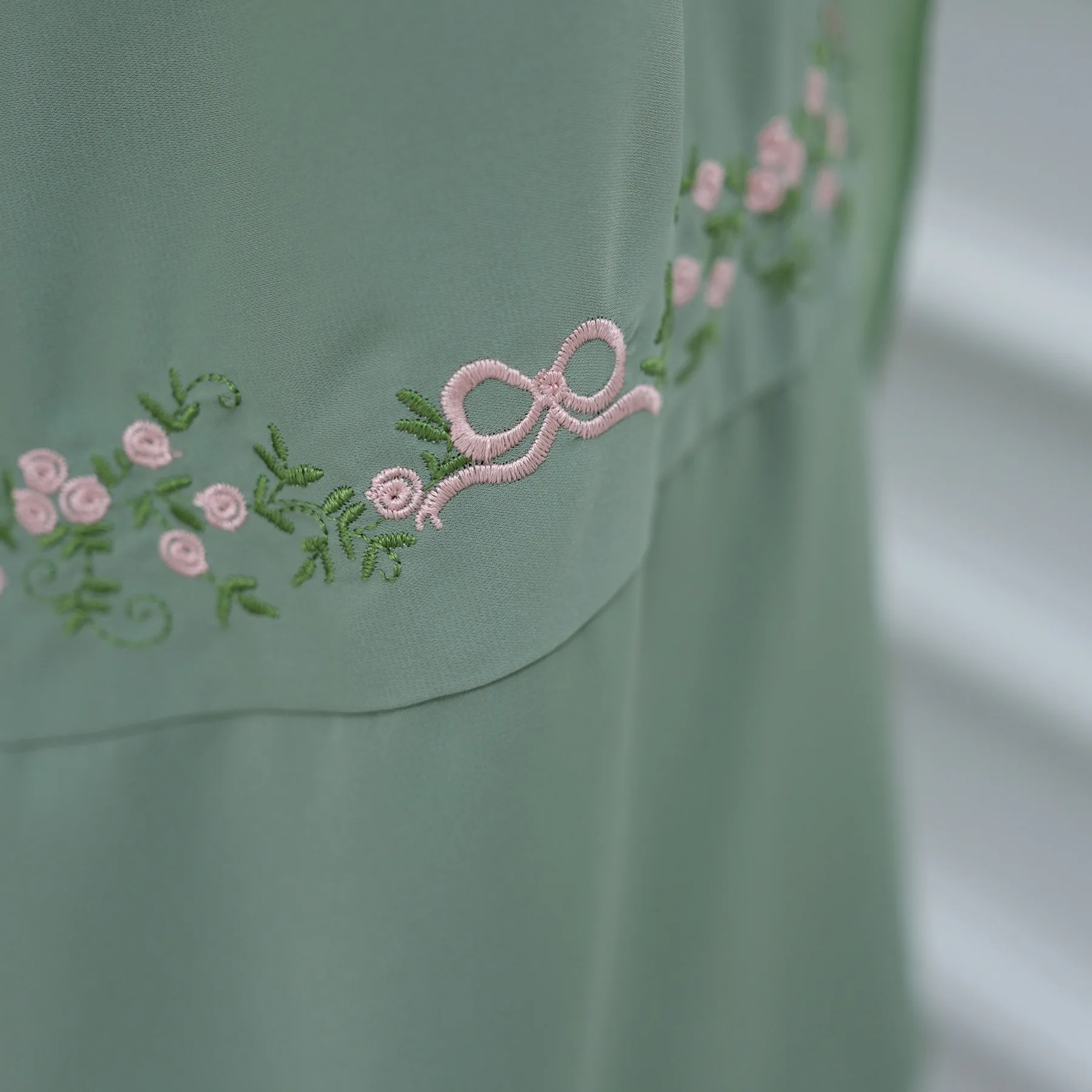 Front Open Abaya with Hijab 2 Piece Set Muslim Embroidery Abayas for Women Dubai Modest Islamic Clothing Kaftan Turkish Dresses