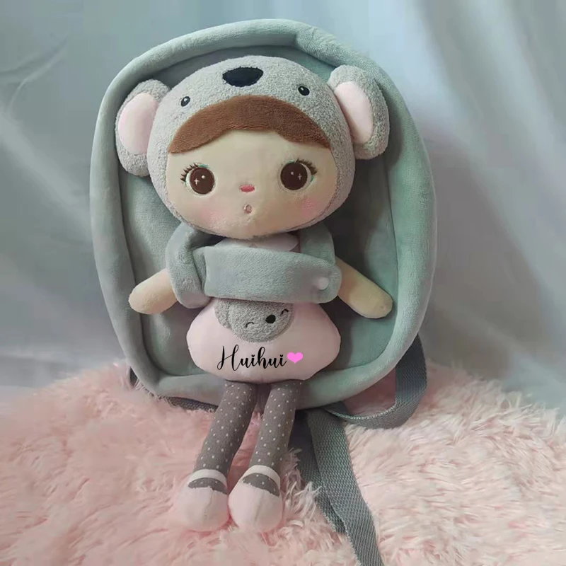 Personalised Print Children 3D Cartoon Koala Panda Plush Kids Backpack Kindergarten Boys and Girls School Bags Mochila Infantil - Image 5