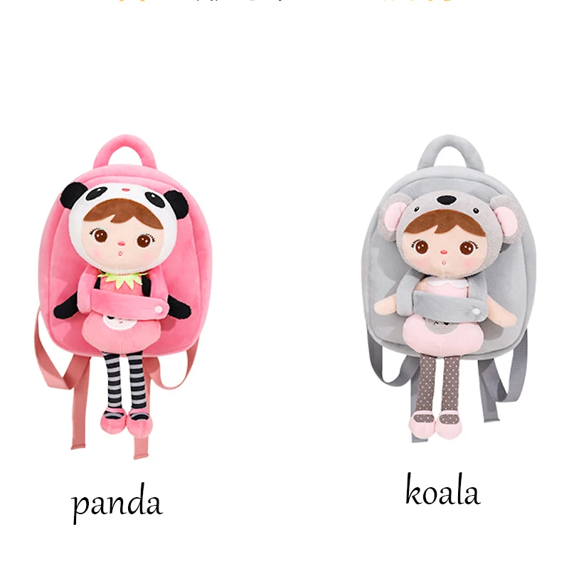 Personalised Print Children 3D Cartoon Koala Panda Plush Kids Backpack Kindergarten Boys and Girls School Bags Mochila Infantil - Image 3