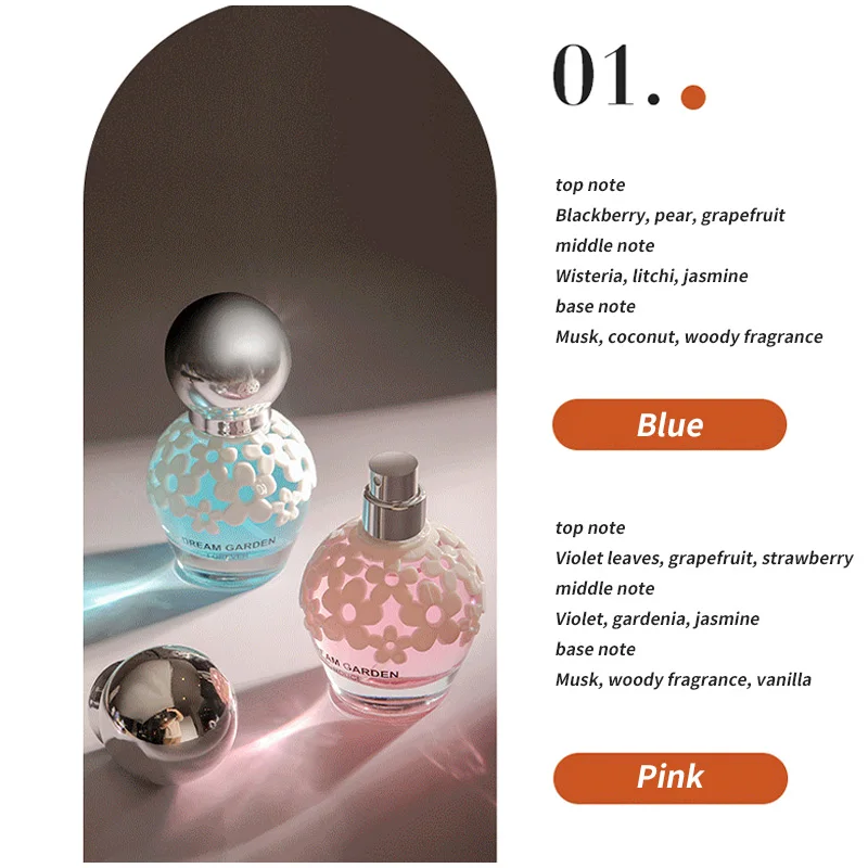 First Love Luxury Perfume For Woman Strawberry Gardenia Tea Charming Fragrance Lasting Fresh Light Floral Girl Body Scent Spray