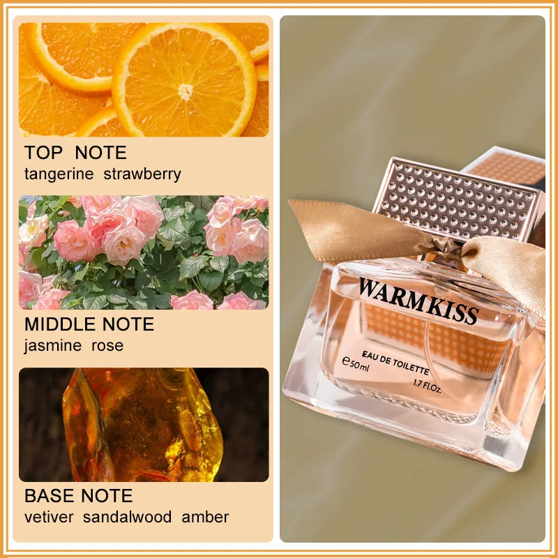 Beloved Sweetheart Girl Perfume Master Design High-end Women's Jasmine Perfume Spray Fresh Vitality Charm Floral Eau De Toilette